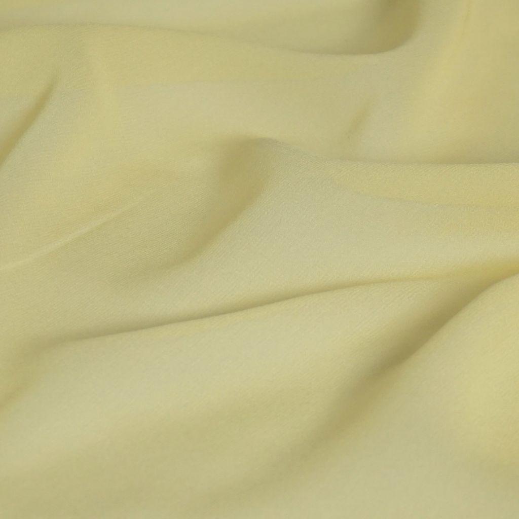 Seidenchiffon matt soft gelb